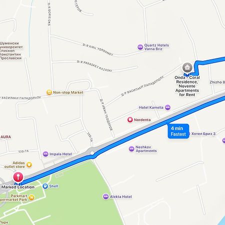 Freddo Apartment - Coral Residence Complex With Parking & Pool Varna Luaran gambar
