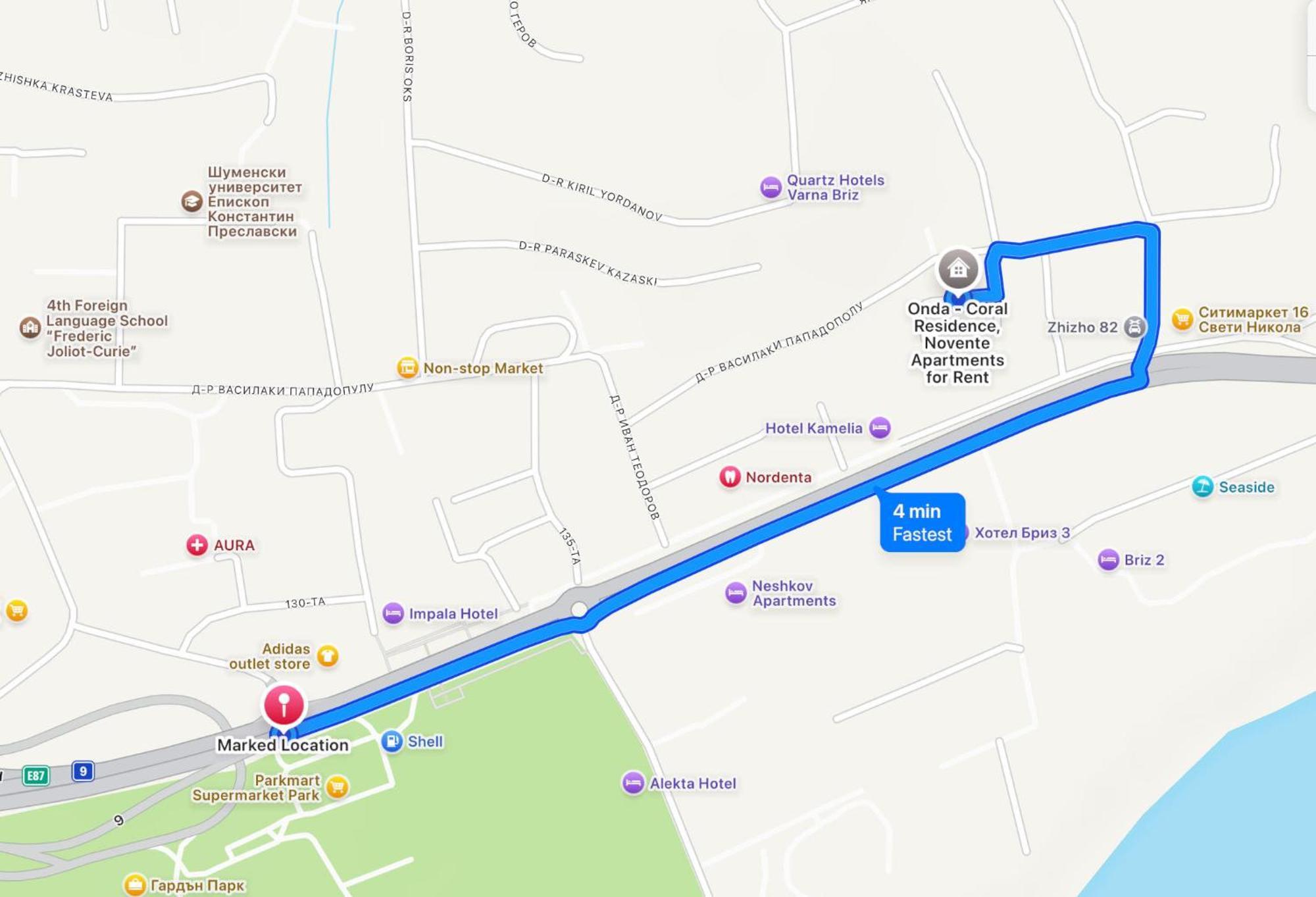 Freddo Apartment - Coral Residence Complex With Parking & Pool Varna Luaran gambar